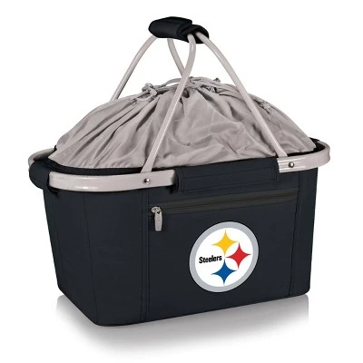 Picnic Time NFL Team Metro Basket Collapsible Tote Black - 19.53qt Pittsburgh Steelers 12 Picnic Time NFL Team Metro Basket Collapsible Tote Black - 19.53qt Pittsburgh Steelers - Image 12