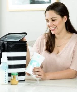 J.L. Childress Six Bottle Cooler - Black Stripe - 30qt -Deals Coolers Store unnamed file 37