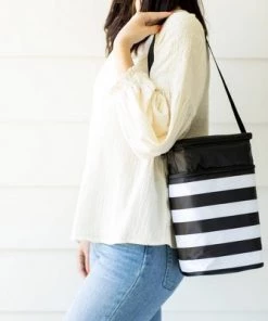 J.L. Childress Six Bottle Cooler - Black Stripe - 30qt -Deals Coolers Store unnamed file 38