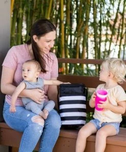 J.L. Childress Six Bottle Cooler - Black Stripe - 30qt -Deals Coolers Store unnamed file 39