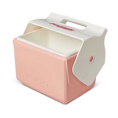Igloo Little Playmate 50th Anniversary Edition 7qt Cooler - Sashimi Pink 2 Igloo Little Playmate 50th Anniversary Edition 7qt Cooler - Sashimi Pink - Image 2