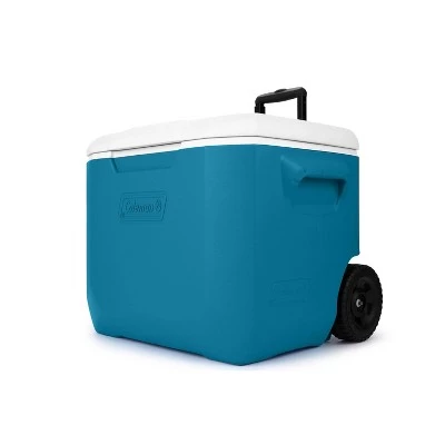 Coleman Chiller 60qt Wheeled Cooler - Ocean 1 Coleman Chiller 60qt Wheeled Cooler - Ocean