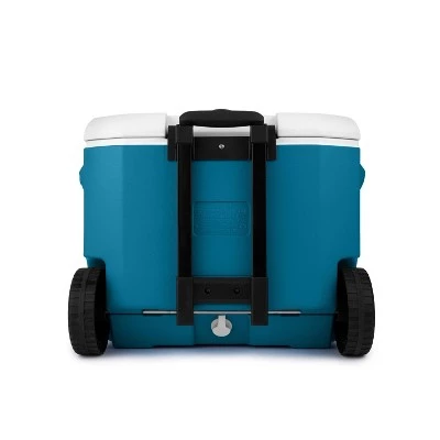 Coleman Chiller 60qt Wheeled Cooler - Ocean 4 Coleman Chiller 60qt Wheeled Cooler - Ocean - Image 4