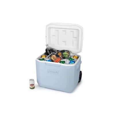 Coleman Chiller 60qt Wheeled Cooler - Fog 4 Coleman Chiller 60qt Wheeled Cooler - Fog - Image 4