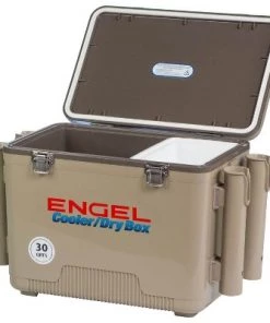 Engel 30-Qt 48 Can Leak-Proof Compact Insulated Airtight Drybox Cooler