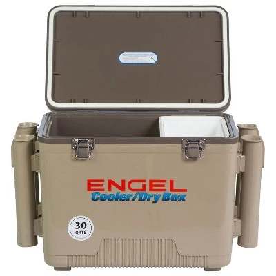 Engel 30-Qt 48 Can Leak-Proof Compact Insulated Airtight Drybox Cooler 5 Engel 30-Qt 48 Can Leak-Proof Compact Insulated Airtight Drybox Cooler - Image 5