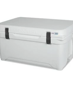 Engel Coolers 47.5 Quart 48 Can High Performance Roto Molded Ice Cooler, White