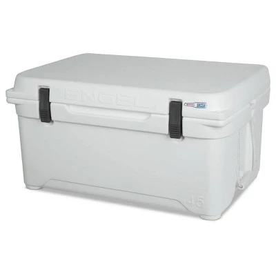 Engel Coolers 47.5 Quart 48 Can High Performance Roto Molded Ice Cooler, White 1 Engel Coolers 47.5 Quart 48 Can High Performance Roto Molded Ice Cooler, White