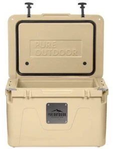Monoprice Emperor Cooler - 80 Liters - Tan | Securely Sealed, Ideal for The Hottest and Coldest Conditions - Pure Outdoor Collection -Deals Coolers Store unnamed file 896