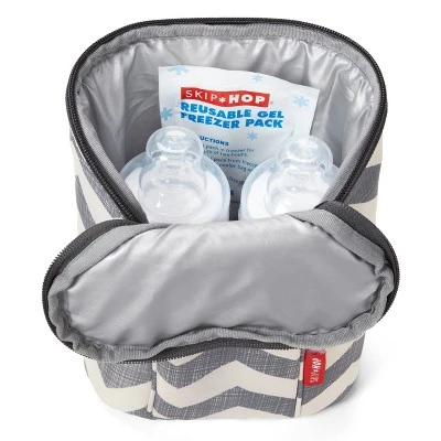20qt Skip Hop Grab and Go Double Bottle Bag - Chevron 1 20qt Skip Hop Grab and Go Double Bottle Bag - Chevron