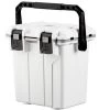 Monoprice 20 Quart Cooler With Built-In Bottle Opener, 4 Cup Holders, Anti-slip Base - Pure Outdoor Collection
