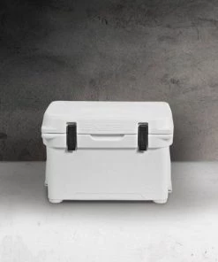 Engel 5.2 Gallon 24 Can 25 High Performance Seamless Roto Molded Cooler, White