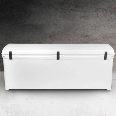 Engel 79.2 Gal 441 Can 320 High Performance Roto Molded Cooler, White (2 Pack) 2 Engel 79.2 Gal 441 Can 320 High Performance Roto Molded Cooler, White (2 Pack) - Image 2